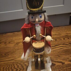 Wooden nutcracker doll